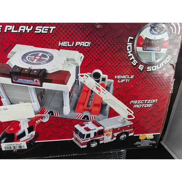 Maxx Action Fire & Rescue Play Set , Lights & Sounds, Toy Vehicles - Picture 7 of 7